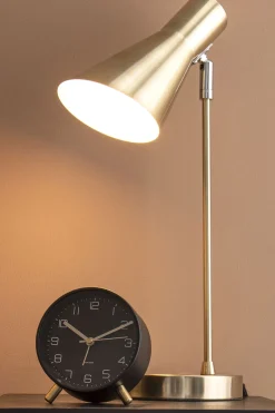 Karlsson Lofty Black 11cm Alarm Clock