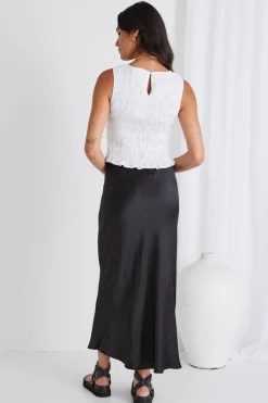 Ivy + Jack Lonely Ivory Linen Sleeveless Shell Top