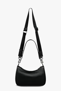 Status Anxiety Look Both Ways Black Crossbody Bag