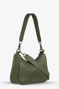 Status Anxiety Look Both Ways Khaki Crossbody Bag