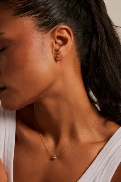 Humble + Heart Love Heart Chain Gold Necklace