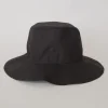 Sophie Love Linen Bucket Hat Black