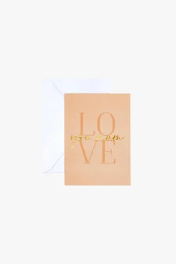 Papier HQ Love You Mum Greeting Card