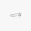 Stolen Girlfriends Club Lucky Star Ring with Topaz Stone Large Q EOL