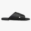 Sol Sana Lulu Black Wide Strap Slide