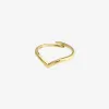 Pilgrim Lulu Recycled Pointy Stack Gold Plated EOL Ring