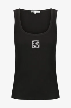 Cartel u0026 Willow Luna Logo Black Tank