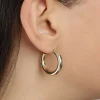 Pilgrim Maddie Pi Gold Chunky Hoop Earings