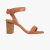 Nude Makena Leather Braided Heel