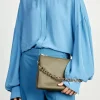 Saben Matilda Rosemary Crossbody Bag with Chunky Chain