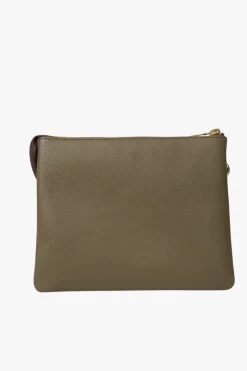 Saben Matilda Rosemary Crossbody Bag with Chunky Chain