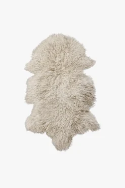 Baya Meru Tibetan Oatmeal 60x90cm Lamb Skin