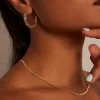 Humble + Heart Mini Celestial EOL Gold Hoop Earrings