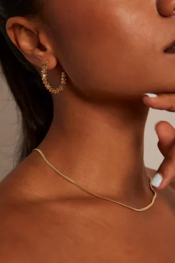 Humble + Heart Mini Celestial EOL Gold Hoop Earrings
