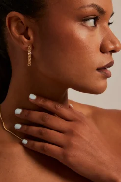 Humble + Heart Mini Celestial EOL Gold Hoop Earrings
