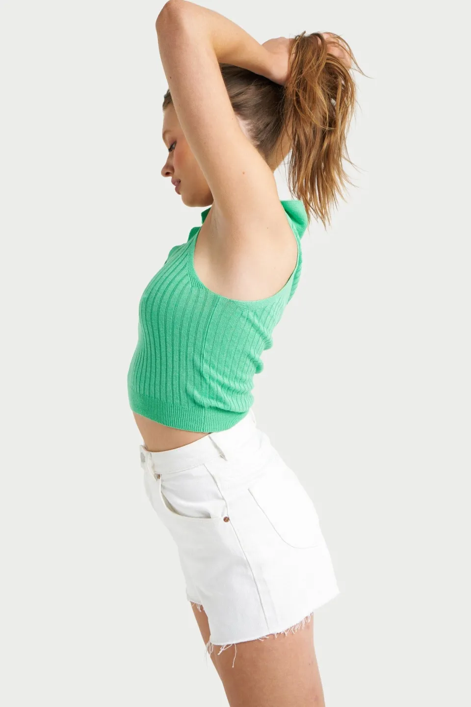 Rollas Mirage Vintage White Denim Short