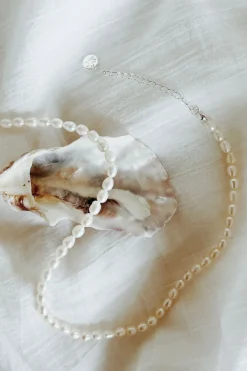 Silver Linings Mizuki Pearl Silver EOL Necklace