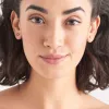 Ania Haie Modern Minimalism Small Silver Three Ball Stud Earrings
