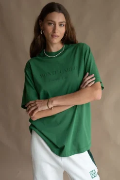Araminta James Monte Dark Green Tee