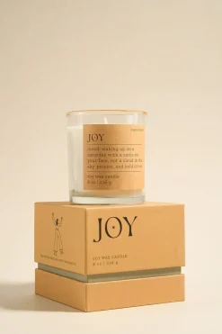Paddywax Mood Joy Misted Lime 226g Glass Candle