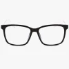 Prive Revaux MVP Square Black White Blue Light Glasses