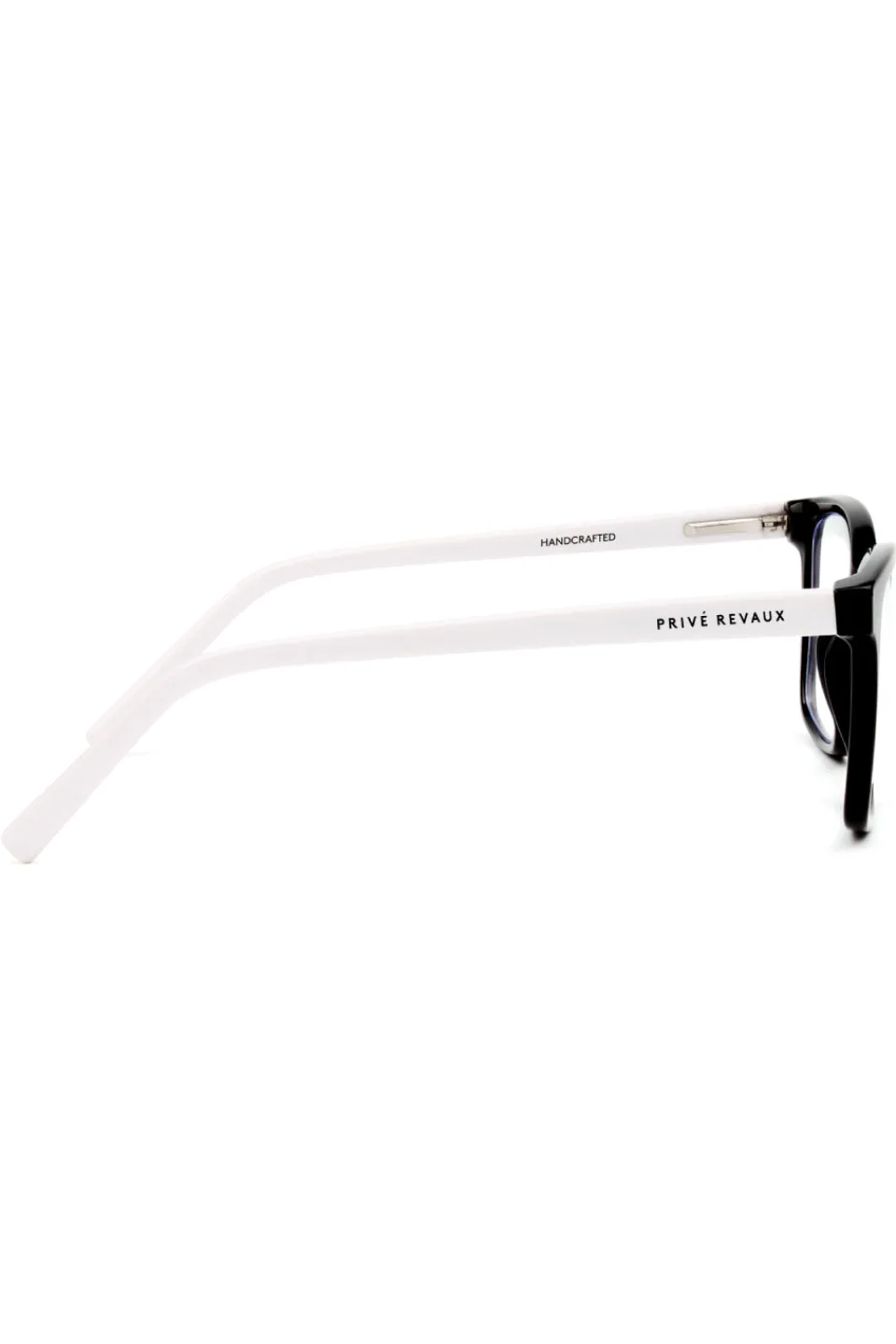 Prive Revaux MVP Square Black White Blue Light Glasses