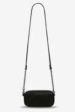 Status Anxiety New Normal Black Bubble Mini Cross Body with Chain