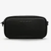 Status Anxiety New Normal Black Matt Mini Cross Body with Chain