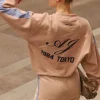 Araminta James 1984 Nougat Blue Stripe Sweatshirt