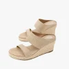 Humidity Lifestyle Oasis Natural Jute Wedge Heel