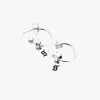 Stolen Girlfriends Club Old Town Sleeper Earrings Silver EOL