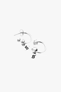 Stolen Girlfriends Club Old Town Sleeper Earrings Silver EOL
