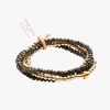 Lindi Kingi Olive Gold Bracelet Set