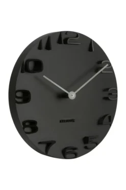 Karlsson On The Edge Black 42cm Wall Clock
