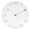 Karlsson On The Edge White 42cm Wall Clock