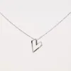 Federation Open Heart Necklace EOL Sterling Silver