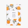 Father Rabbit Oranges A5 Notebook