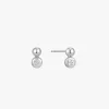 Ania Haie Orb Sparkle Silver EOL Stud Earrings