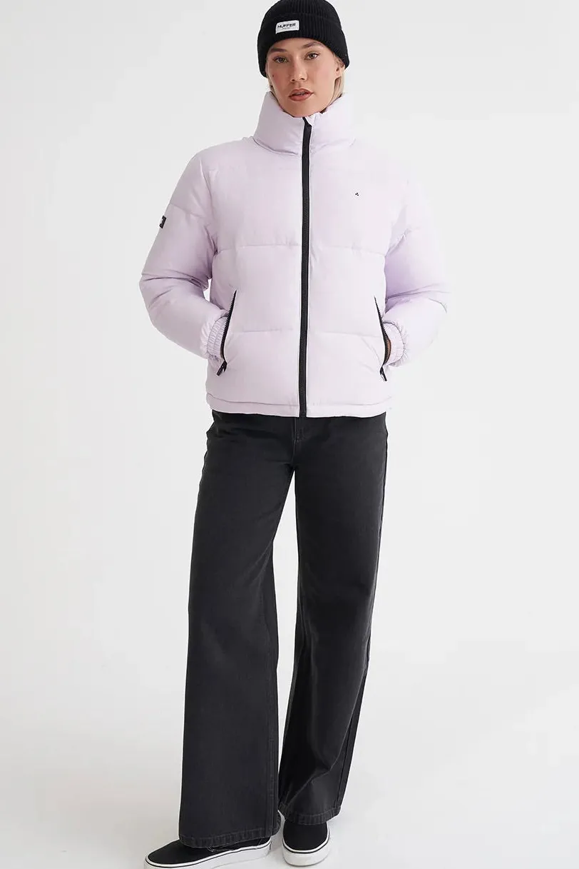 Huffer Orchid Box Puffer Jacket