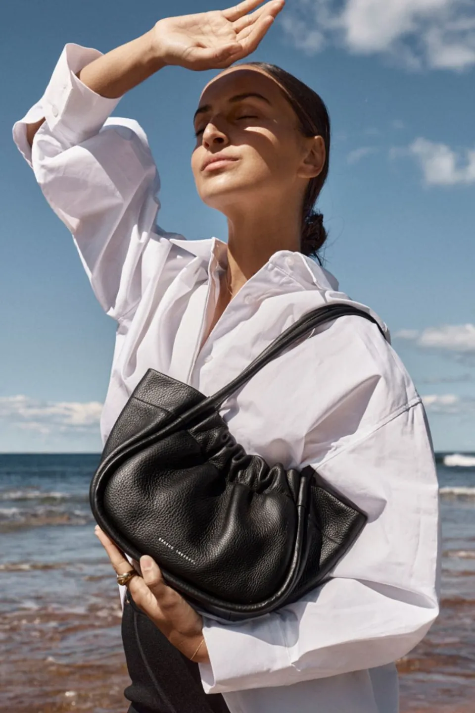 Status Anxiety Ordinary Pleasures Black Shoulder Bag