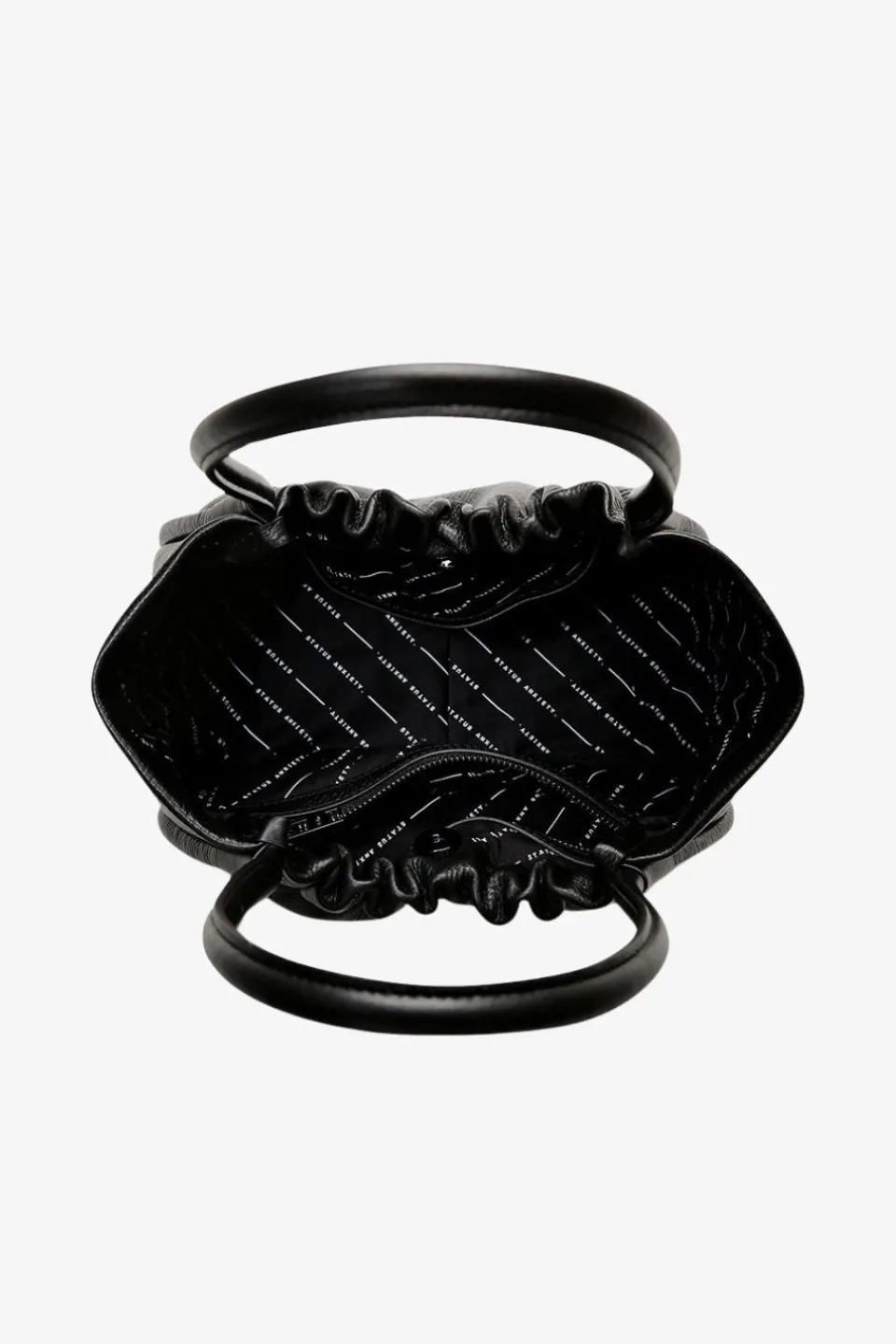 Status Anxiety Ordinary Pleasures Black Shoulder Bag