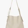 Peta + Jain Otto Beige Grain Hobo Bucket Bag
