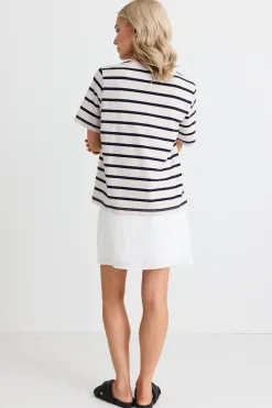 RE:UNION Label Palma White Mini Skirt