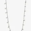 Pilgrim Panna Silver EOL Mini Multi Charm Necklace