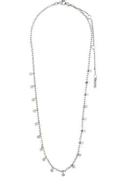 Pilgrim Panna Silver EOL Mini Multi Charm Necklace