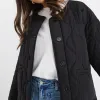 Stories be Told Peak Black Oversized Padded Shell Jacket
