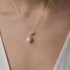 Sophie Pearl Gold Thread EOL Necklace