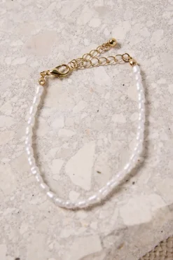 Humble + Heart Pearl Single Bracelet