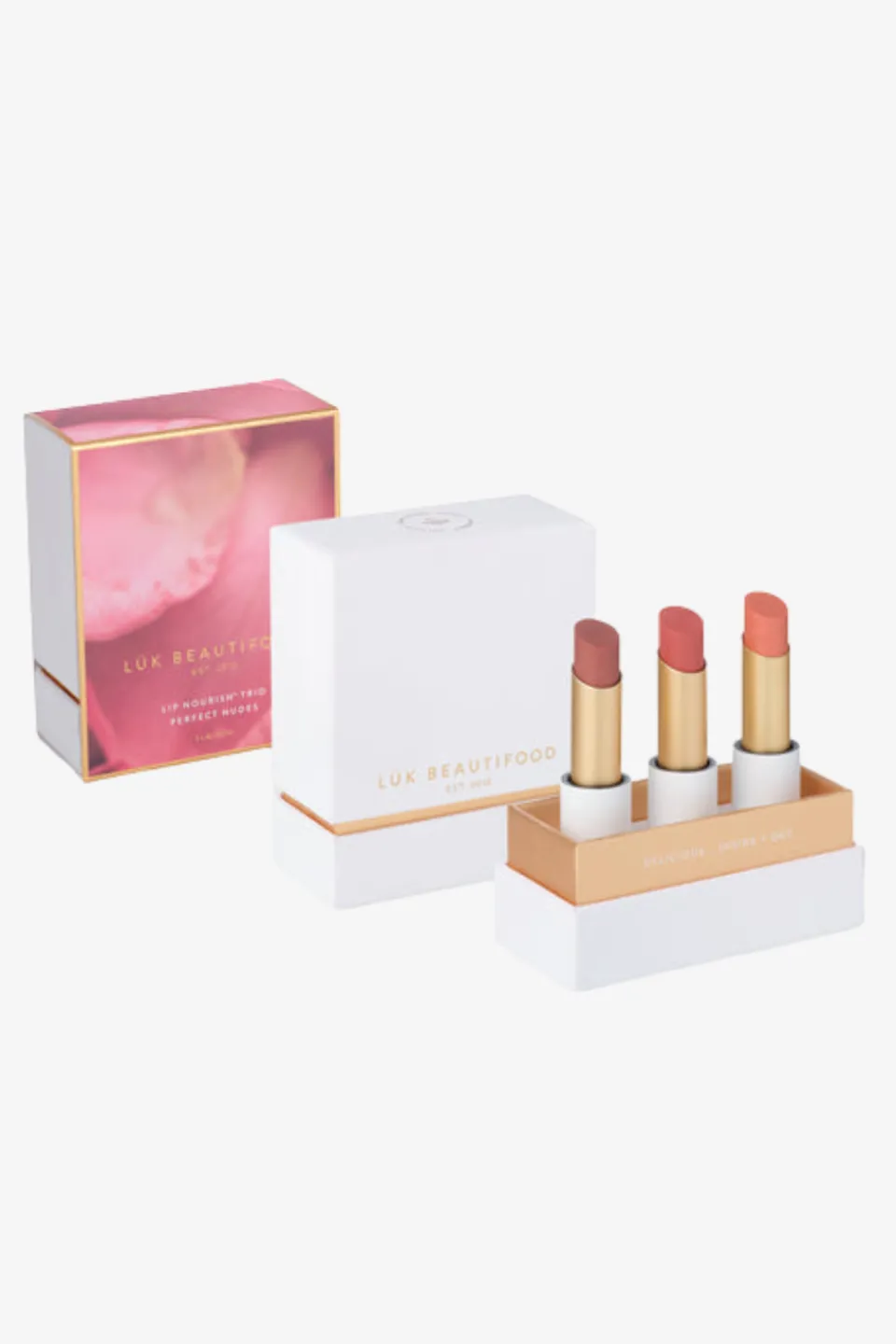 Luk Beautifood Perfect Nudes EOL Lip Nourish Trio