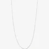 Pilgrim Peri Silver Plate EOL Necklace